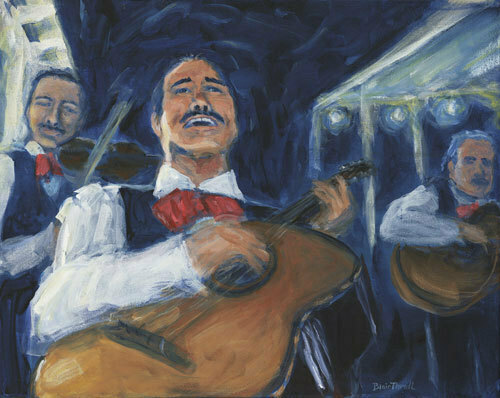 Painting-Figurative-Mariachis