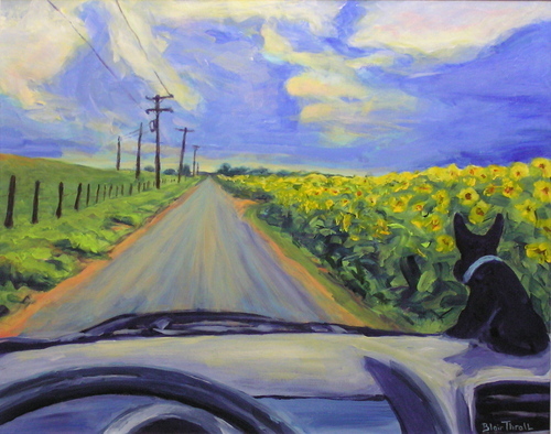 Painting-Landscape-Sentell Road