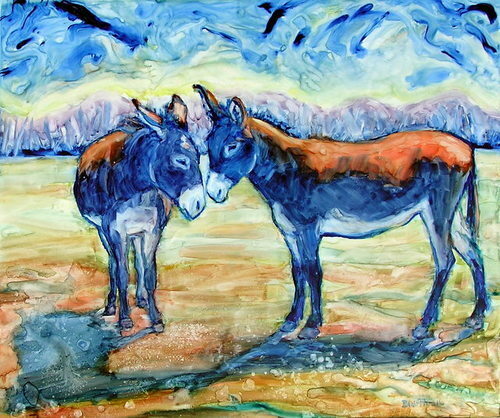 Painting-Animals-True Companions