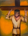 Station II:  Jesus Takes Up His Cross