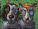 Woody And Beck, The Famous Hounds Of Montucky