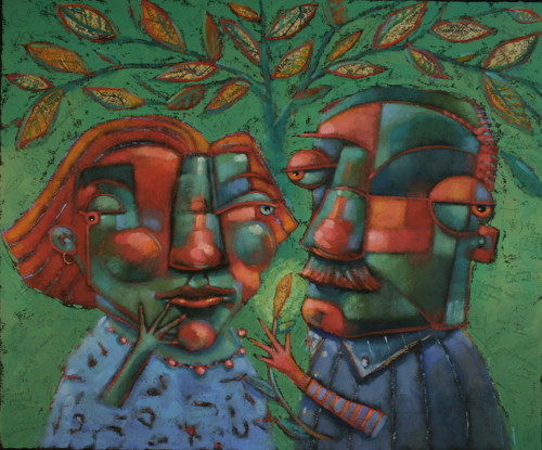 Painting-Oil-Fly Away With Me