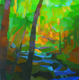 Painting--Oil-LandscapeAmethyst Brook