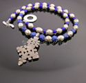 Coptic%20cross%2C%20Lapis%20Lazuli%20and%20%20cobalt%20trade%20beads (thumbnail)