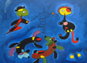 Bernard Teiling - La Promenade des chiens