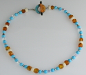 Sleeping Beauty Turquoise Baltic Amber Natural Horn Necklace - ADARA Sleeping%20Beauty%20Turquoise%20Baltic%20Amber%20Natural%20Horn%20Necklace%20-%20ADARA (thumbnail)