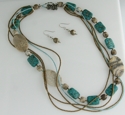 Copper & Turquoise Seed Beed Necklace with Fossilized Coral - ALPHARD Copper%20%26%20Turquoise%20Seed%20Beed%20Necklace%20with%20Fossilized%20Coral%20-%20ALPHARD (thumbnail)