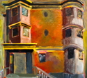Painting--Oil-CityscapeAutumn