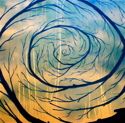 Painting--Acrylic-LandscapeThe Spiral Tree