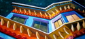 Painting--Oil-CityscapeBlue House