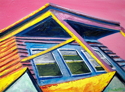 Painting--Oil-CityscapeBack Porch