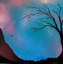 Painting--Acrylic-LandscapeTree Series #6