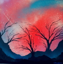 Painting--Acrylic-LandscapeTree Series #7