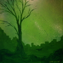 Painting--Acrylic-LandscapeTree Series #8