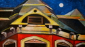 Painting--Oil-CityscapeM Street