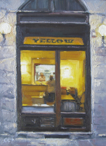 Painting-Cityscape-Interior, Rome