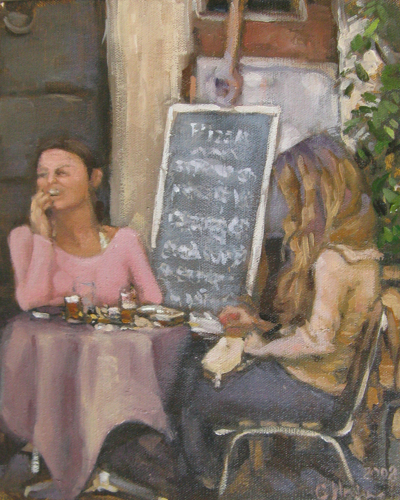 Painting-Figurative-Two Women