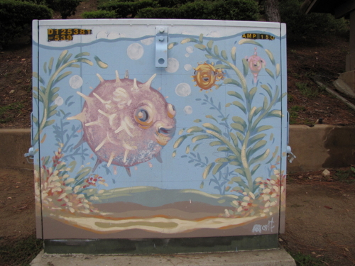 Painting-Seascape-Aquarium Side 1