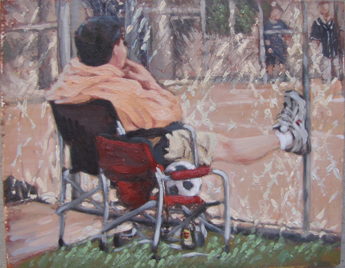 Painting-Figurative-The Game 3