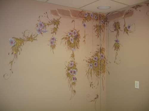 Painting-Botanical-Morning Glories