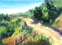 San Clemente trail - Landscape Painting