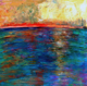 Painting--Acrylic-LandscapeYellow Sky