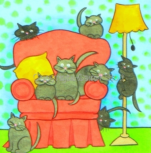 Cats%20in%20a%20Chair (large view)
