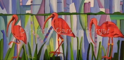 Painting-Imagine an Ibis