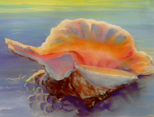 Painting-What A Conch!