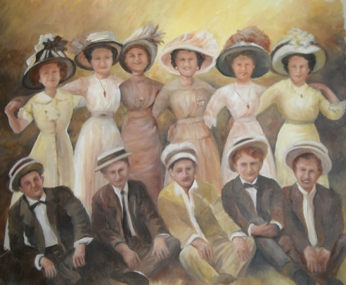 Painting-Acrylic-Friends of 1910