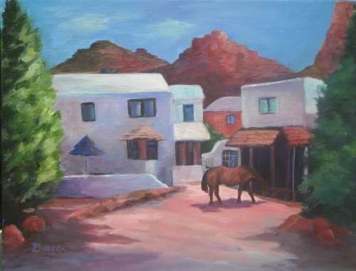 Painting-Acrylic-Living In Sedona