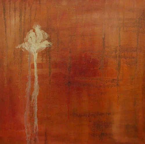 Painting-Floral-One Simple Iris