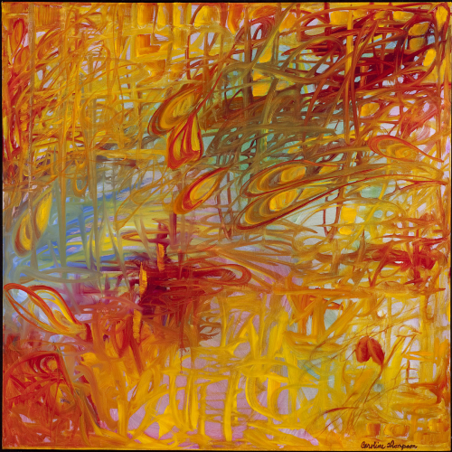 Painting-Abstract-Under the Circus Tent