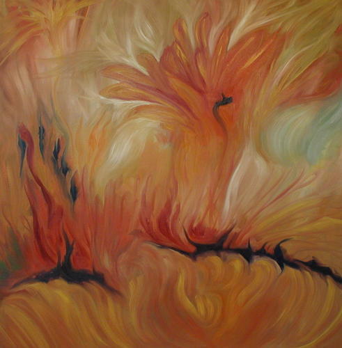 Painting-Fantasy-Flower Explosion