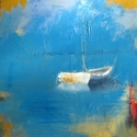 Painting--Oil-FloralGray's Bay I