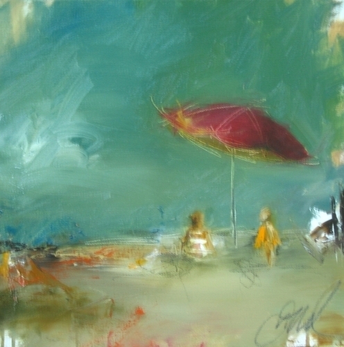 Painting-Floral-horseshoe Bay