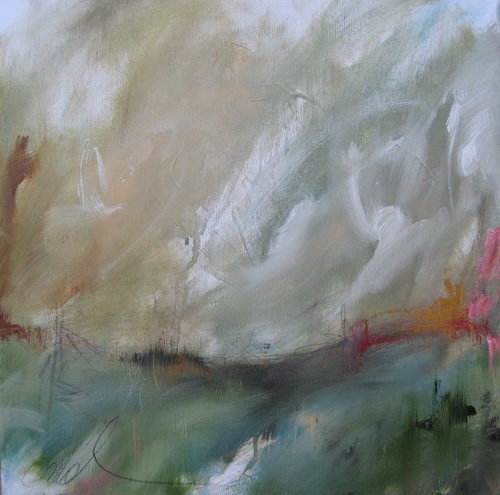 Painting-Abstract-On the Horizon