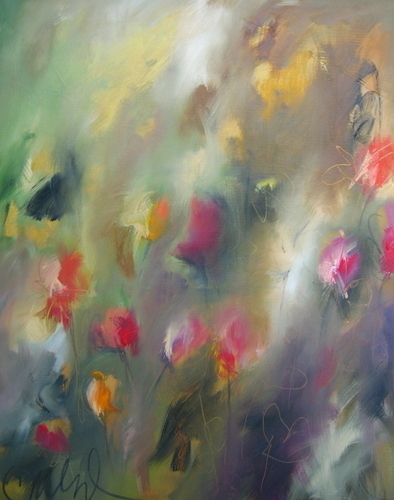 Painting-Floral-Serene II
