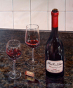 Shea Wine Bottle & Glasses