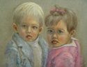 Painting--Oil-PortraitLuciano & Anna Beatrice