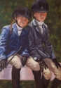 Painting--Oil-PortraitEmma and Grace
