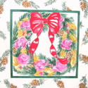 Holiday Wreath Design for Gift Wear and Home Fashions