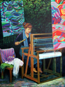 Eiko-san and her Loom