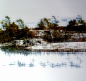 Digital painting of Georgian Bay in Ontario by Claire Bull (thumbnail)