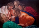 Clifford Morris Bodell - Doubting Dentist - with apologies to Caravaggio  