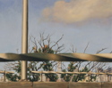 Painting--Oil-CityscapeSkyline from the BQE
