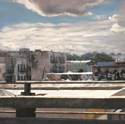 Painting-Scene from the BQE,NYC