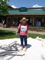 2:00 pm  Subject:  Susan Kiok, Obama Supporter and Seller of Baked Goods, Location:  Tinker Street, Woodstock, NY