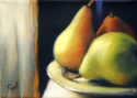 Study of Still Life with Three Pears
