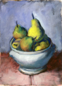 Carol Tippit Woolworth - Still Life Painting carol tippit woolworth, still life painting, pears, white bowl, gouache - Still Life Painting